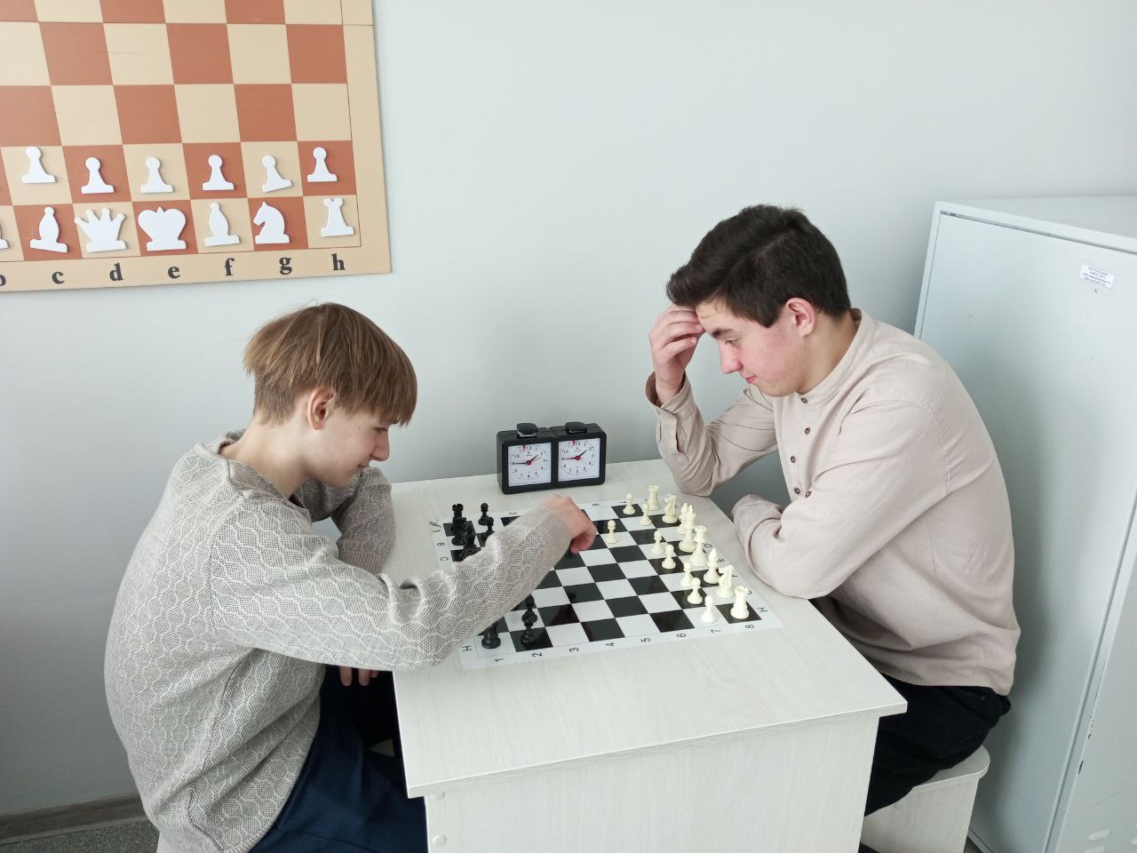 Школьный этап окружного  шахматного турнира «Школьная шахматная лига».